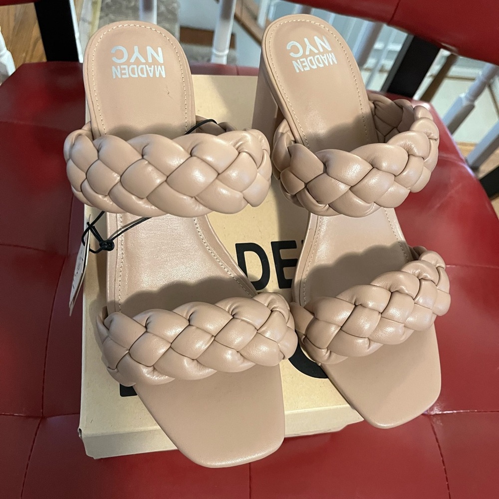 Madden NYC Women's Braided Heel